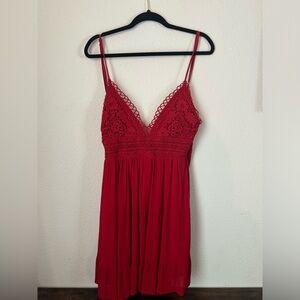 Red dress size XL from boot barn
